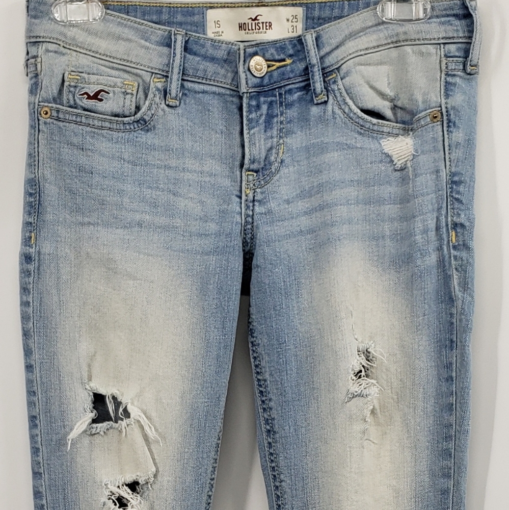 Hollister Distressed Women's Jeans JN317